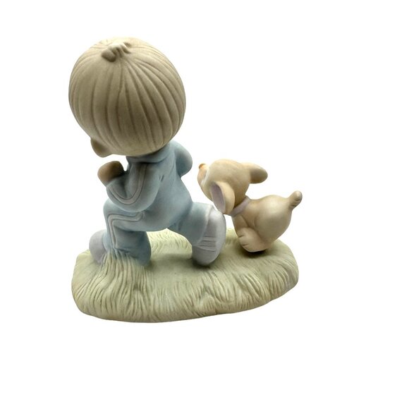 Precious Moments "God's Speed" Figurine 1979 Jonathan & David E-3112 - Picture 3 of 5